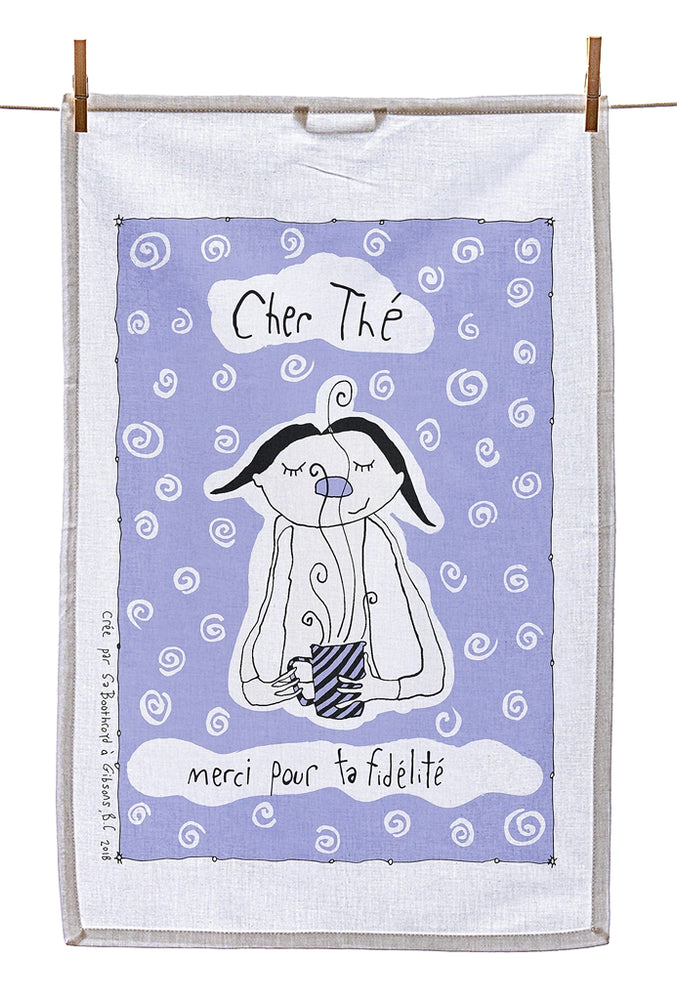 
                  
                    Tea Towel - Dear Tea, thank you for always being there (English & French)
                  
                