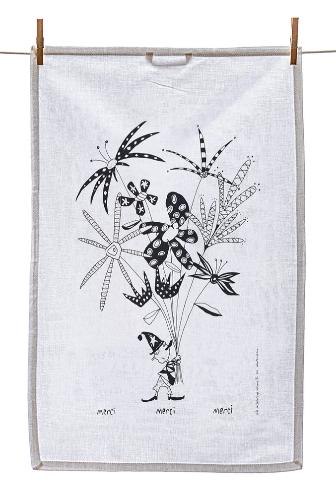 
                  
                    Tea Towel - Thank you (English & French)
                  
                