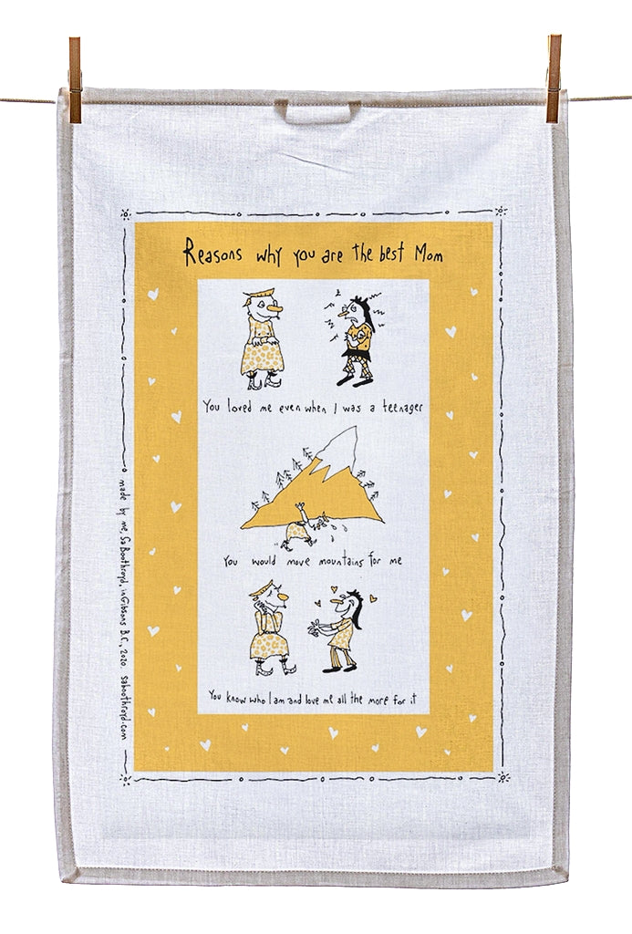 
                  
                    Tea Towel - Reasons why you are the best mom
                  
                