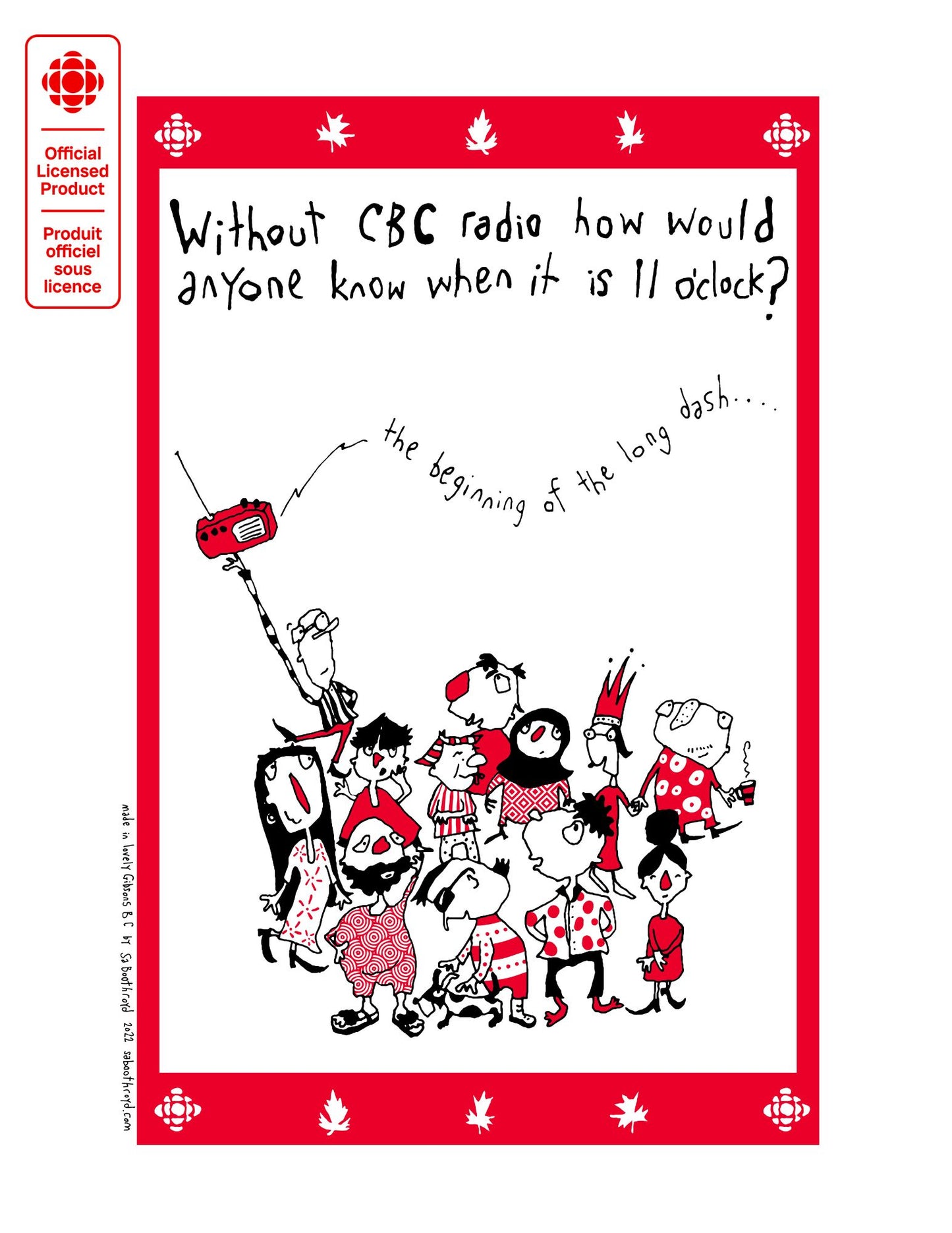 
                  
                    Print - CBC The beginning of the long dash (10 o'clock, 11 o'clock, 12 o'clock, 1 o'clock & 2 o'clock)
                  
                