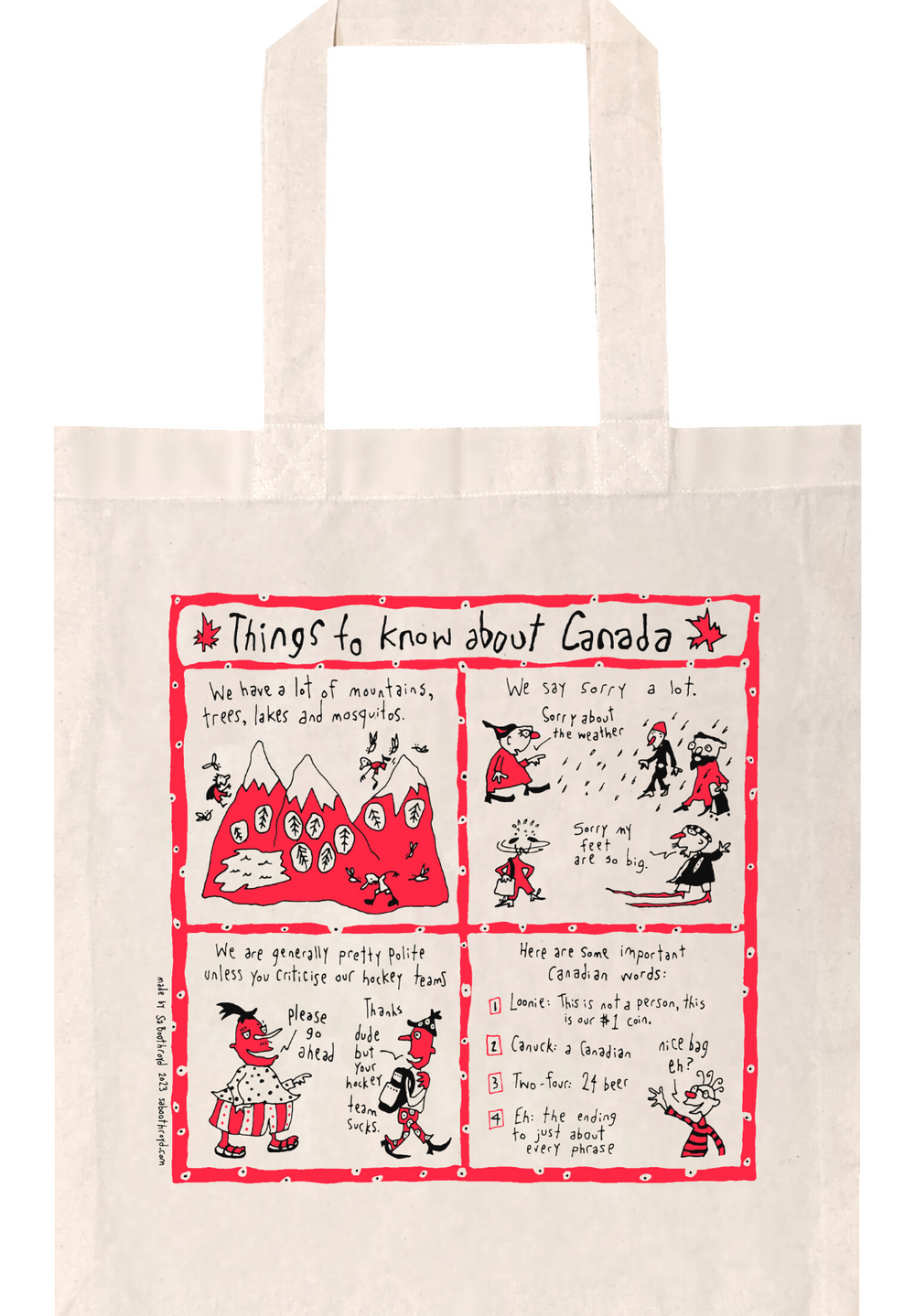 Bag - Things to know about Canada (English & French)