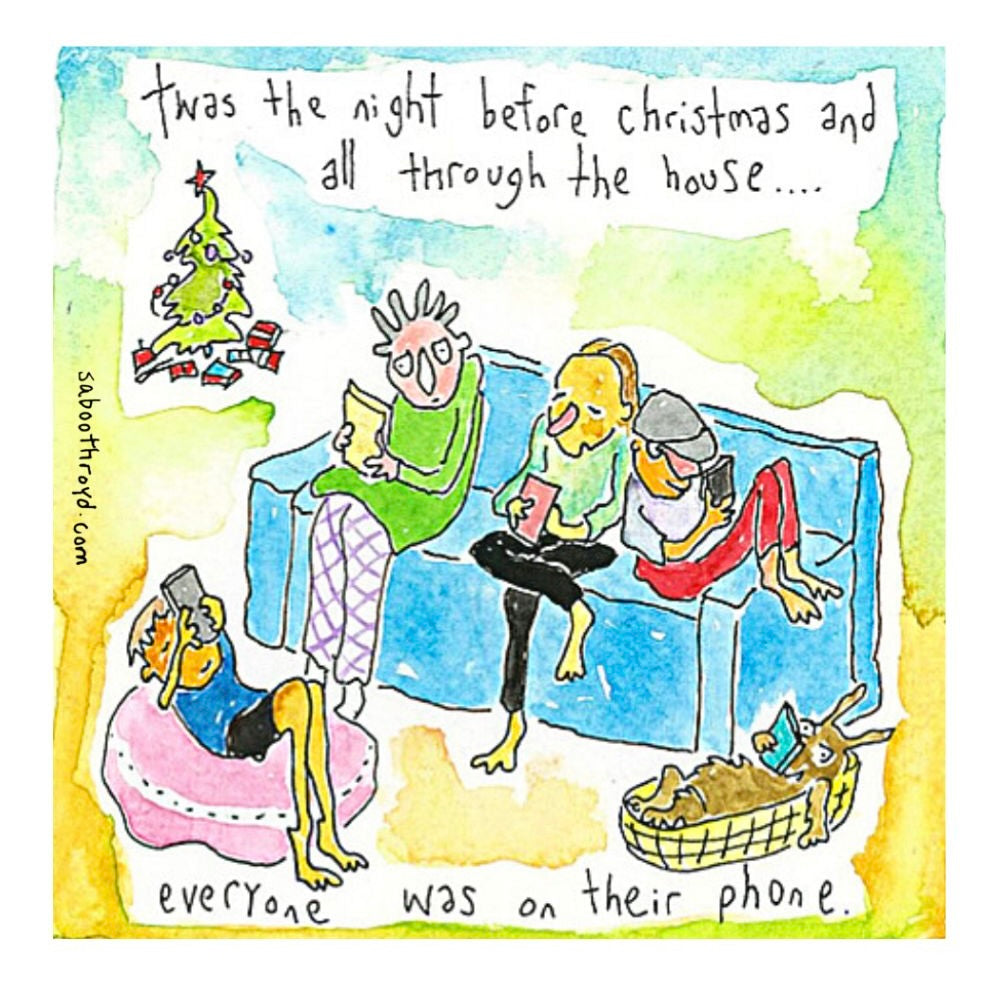 
                  
                    Mini Card - Twas the night before Christmas...
                  
                